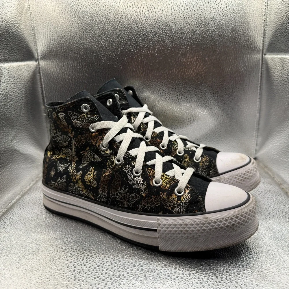 Size 7‎ Converse Chuck Taylor All Star Eva Lift Platform Kids Sneakers A01511C